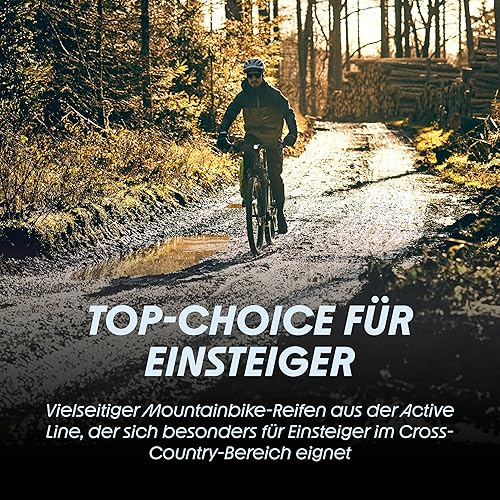 Miniatura 9 de Schwalbe - Hans Dampf All Terrian and All MTB - Neumático plegable sin cámara para bicicleta  Múltiples tamaños  Línea de rendimiento, adix  Negro