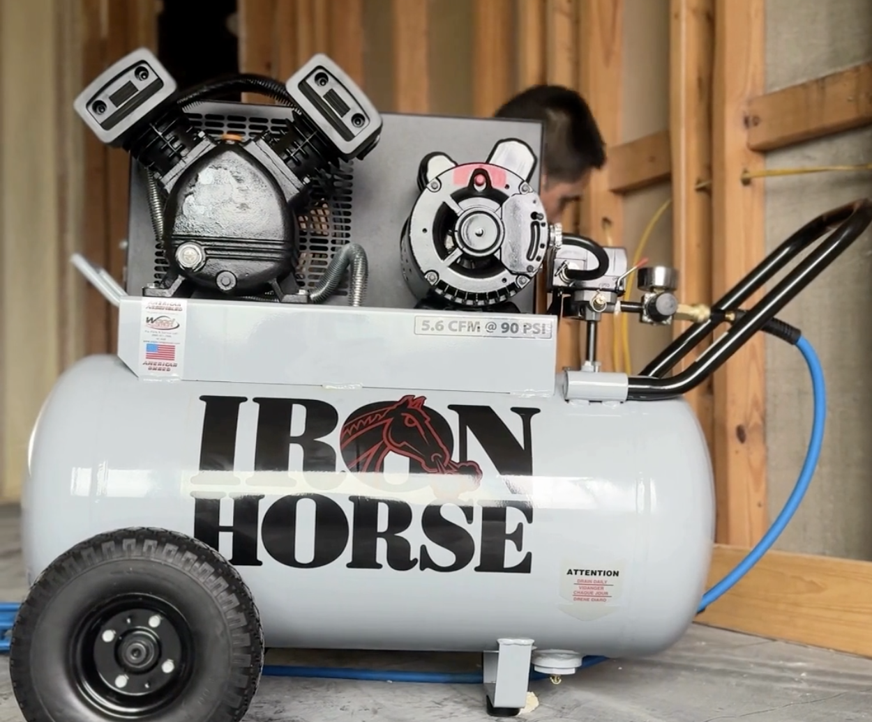 Amazon.com: Iron Horse IHP5120H1-US Electric Air Compressor, 20  display picture 1