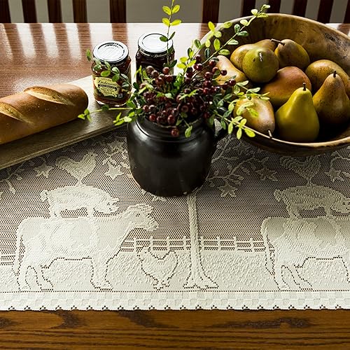 Miniatura 2 de Heritage Lace Camino natural de granja de 14 x 45 pulgadas