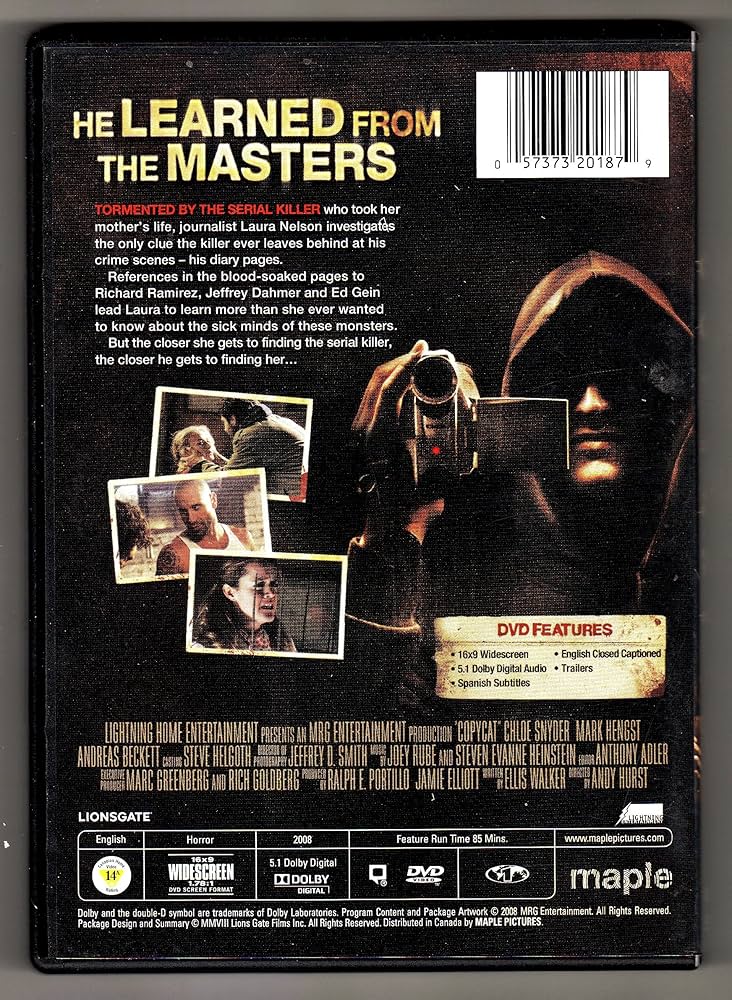 Copycat: Amazon.ca: Movies & TV Shows