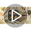 SENSARTE Nonstick Divided Grill Pan for Stove Tops, 3-Section Versatile Breakfast Grilling Pan, Durable Square Grill Skillet, Steak Griddle Pan, PFOA, PFOS, APEO Free, Induction Compatible, 9.5 Inch