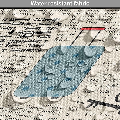 Miniatura 9 de Lunarable Tela gris y amarilla de The Yard, adorno temático de verano de margaritas de primavera, arte de naturaleza de primavera, tela de punto