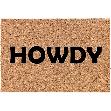 Howdy Welcome Doormat