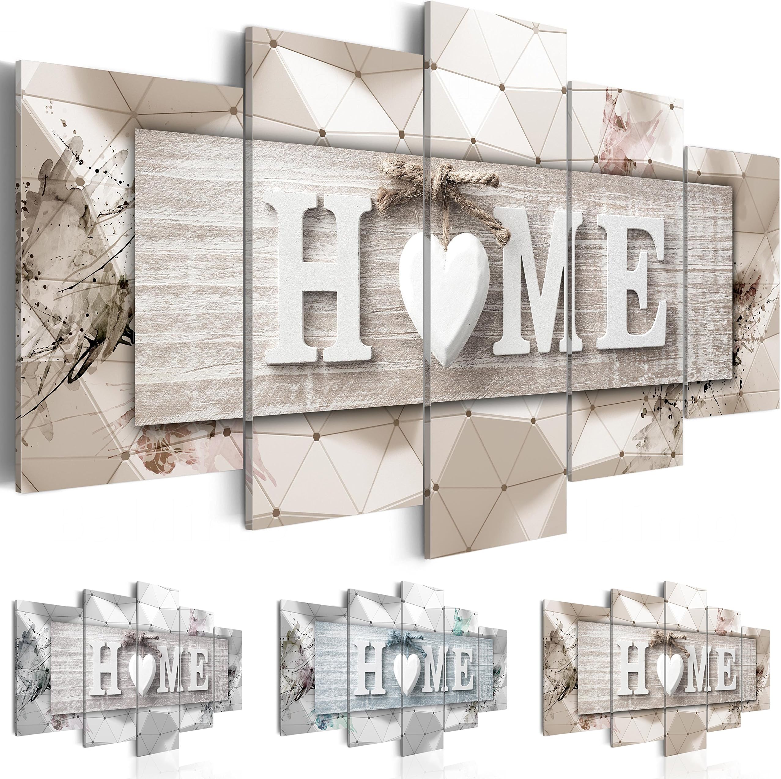 murando Canvas Wall Art 225x112 cm / 89โx45โ Non-woven Canvas Prints Image Framed Artwork Painting Picture Photo Home Decoration 5 pieces home boards 3D m-C-0251-b-p