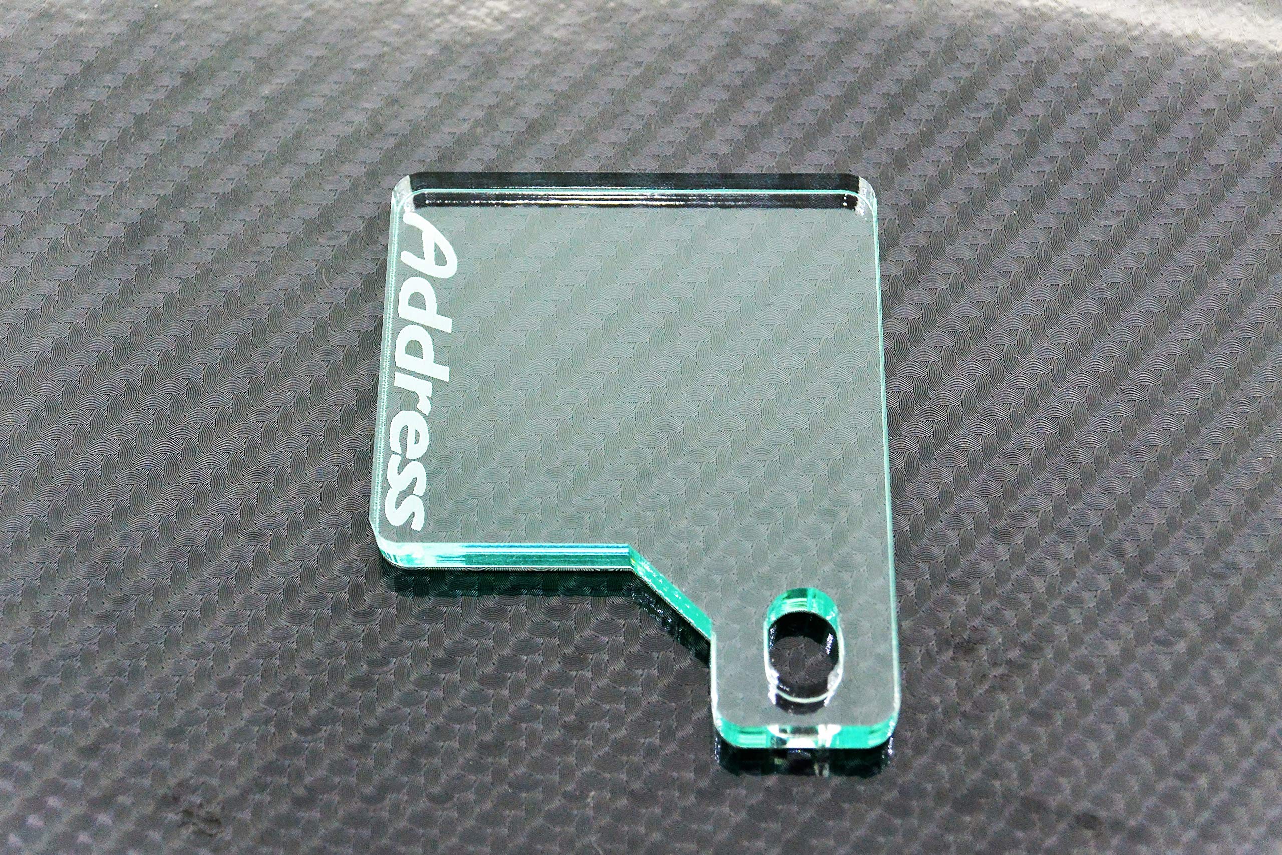 Amazon.co.jp: QJ-21-1 Address ガラス調 自賠責ステッカー