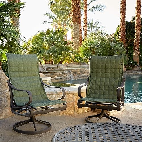 Miniatura 7 de Classic Accessories Montlake Funda resistente al agua para sillas de patio de 45 pulgadas, helecho jaspeado, fundas para muebles de patio