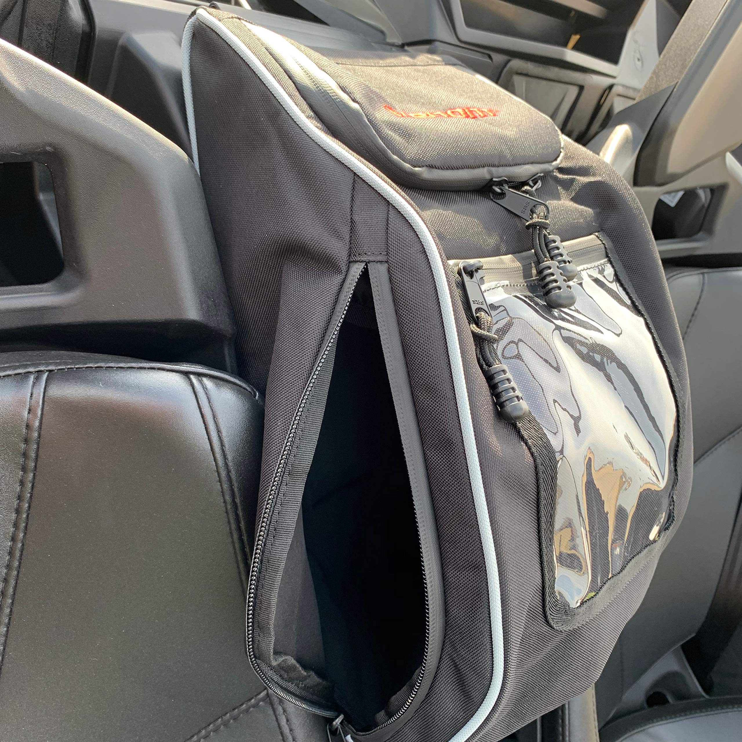 Venom Shoulder Between Seat Storage Bag Water Resistant (For Can-Am/Fits ALL 2017-2019 Maverick X3 XRS XDS Turbo R Max)