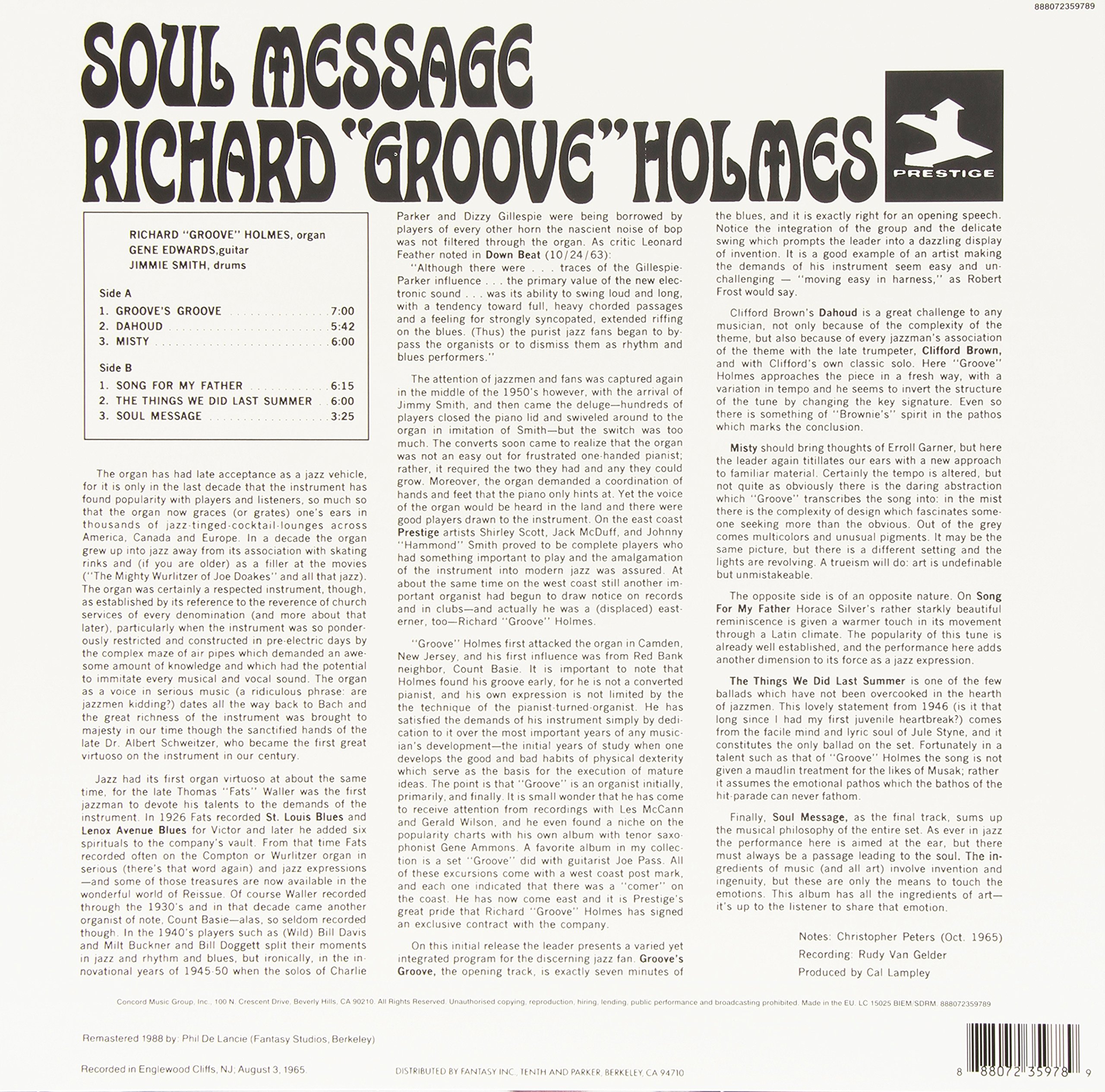 Soul Message (Back to Black