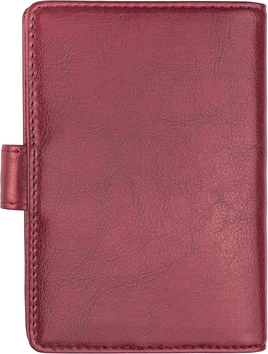  | RFID Blocking Passport and Vaccine Card Holder Cover Case Faux Leather Travel Documents Organizer Protector for Women and Men Passport Wallet (Wine Red) | Passport Covers