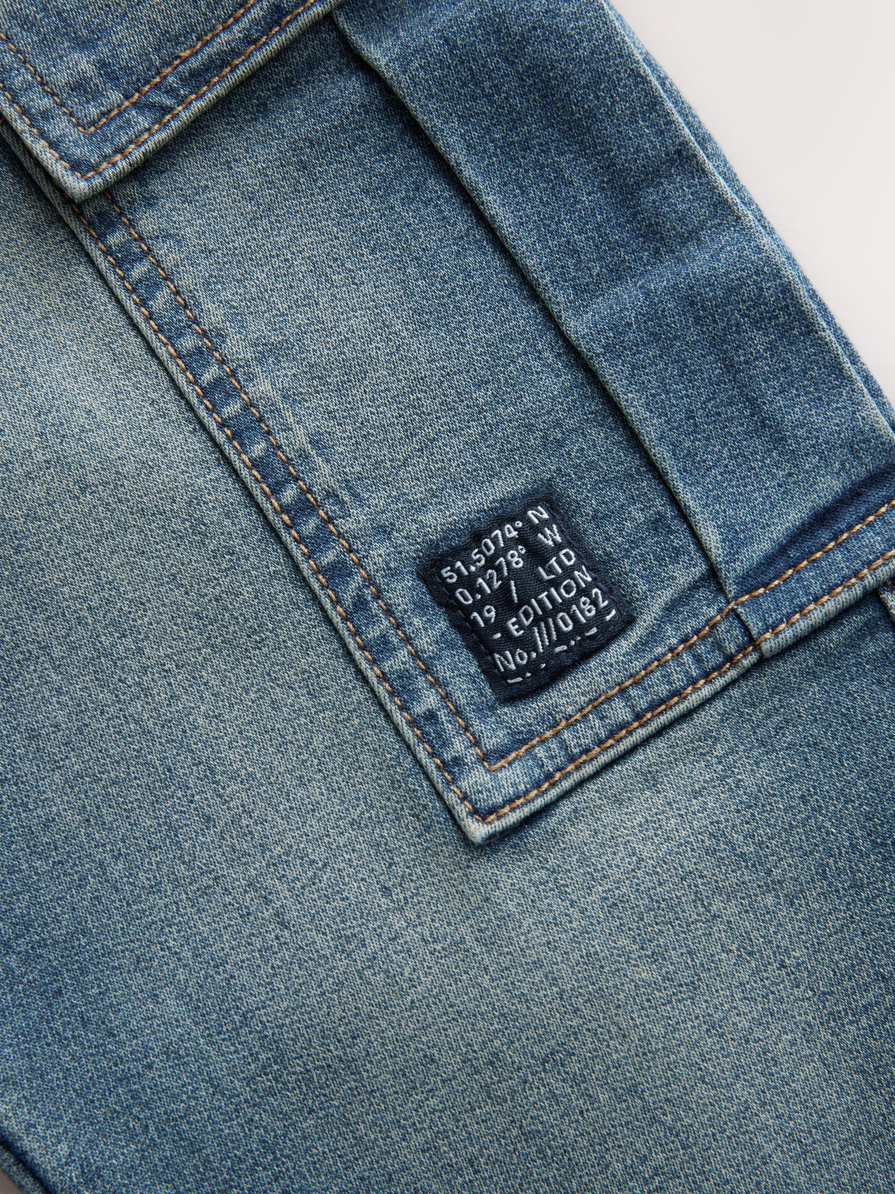 NEXT Ragazzo Jeans Cargo con Elastico in Vita
