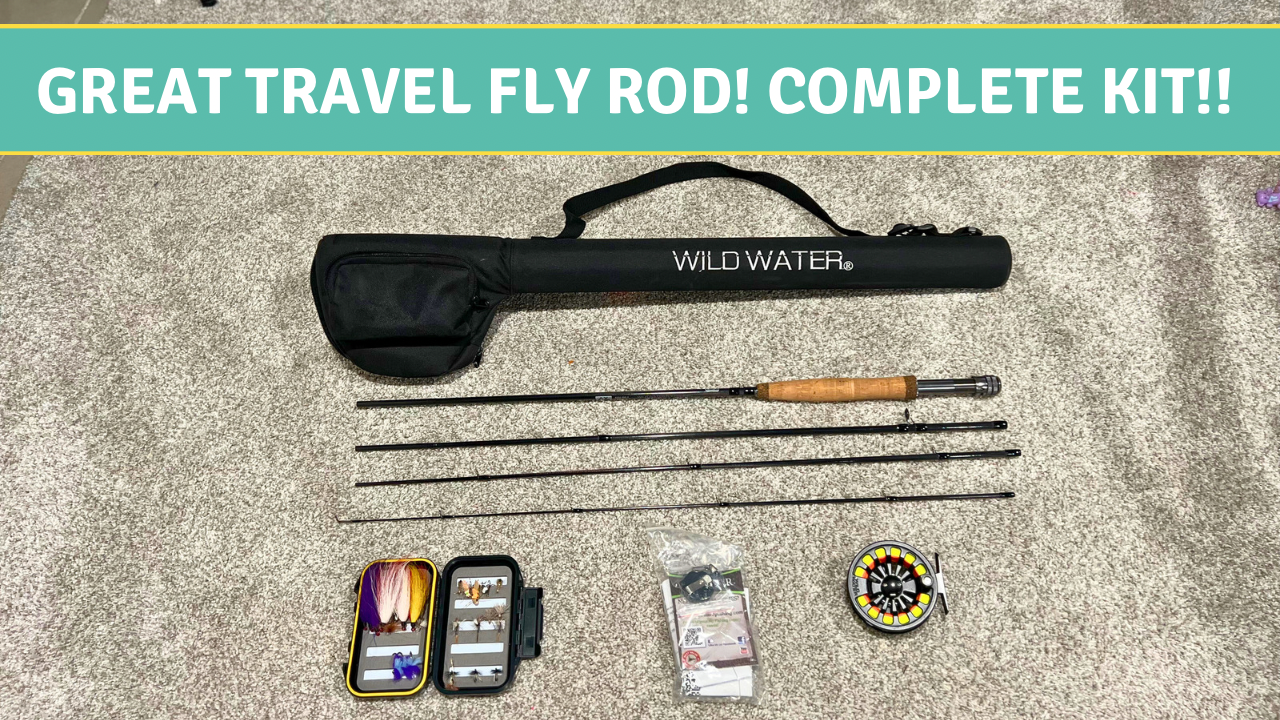 Watch Great Travel Fly Rod! Comes with everything to get started! on ...