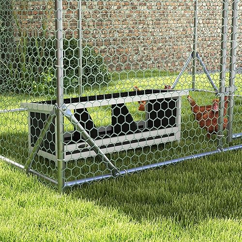 Miniatura 8 de PawHut Cajas nido de madera para pollos, caja nido de colocación, accesorios de gallinero con techo de asfalto, fácil de montar, se adapta a hasta 3