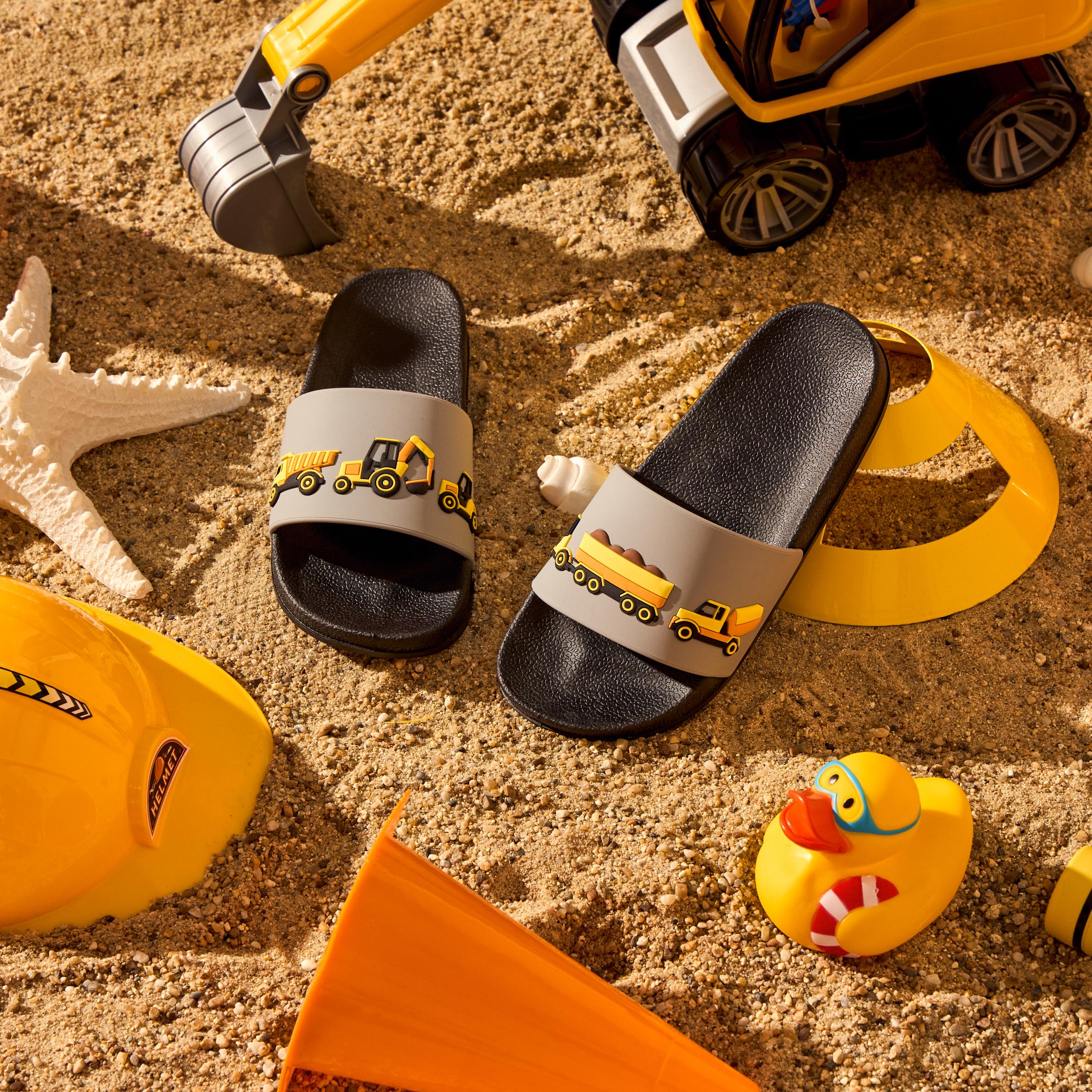 Dedoles Ciabatte & Pantofole Donna Uomo & Bambini Sandali per Spiaggia e Piscina con tanti Design Patatine Fiori Volpe Lama Nuvole Ketchup Regalo