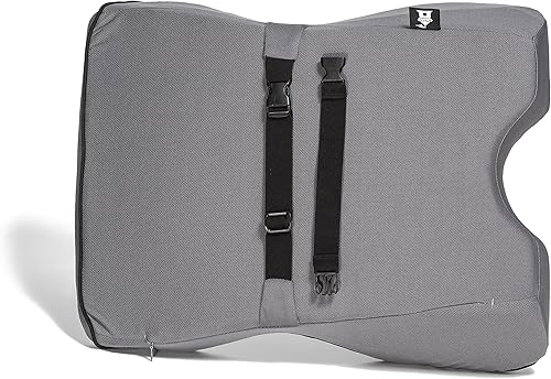 Miniatura 9 de Castle Squire - Respaldo de espuma viscoelástica firme para la parte inferior de la espalda, almohada de apoyo lumbar con acolchado de espuma densa