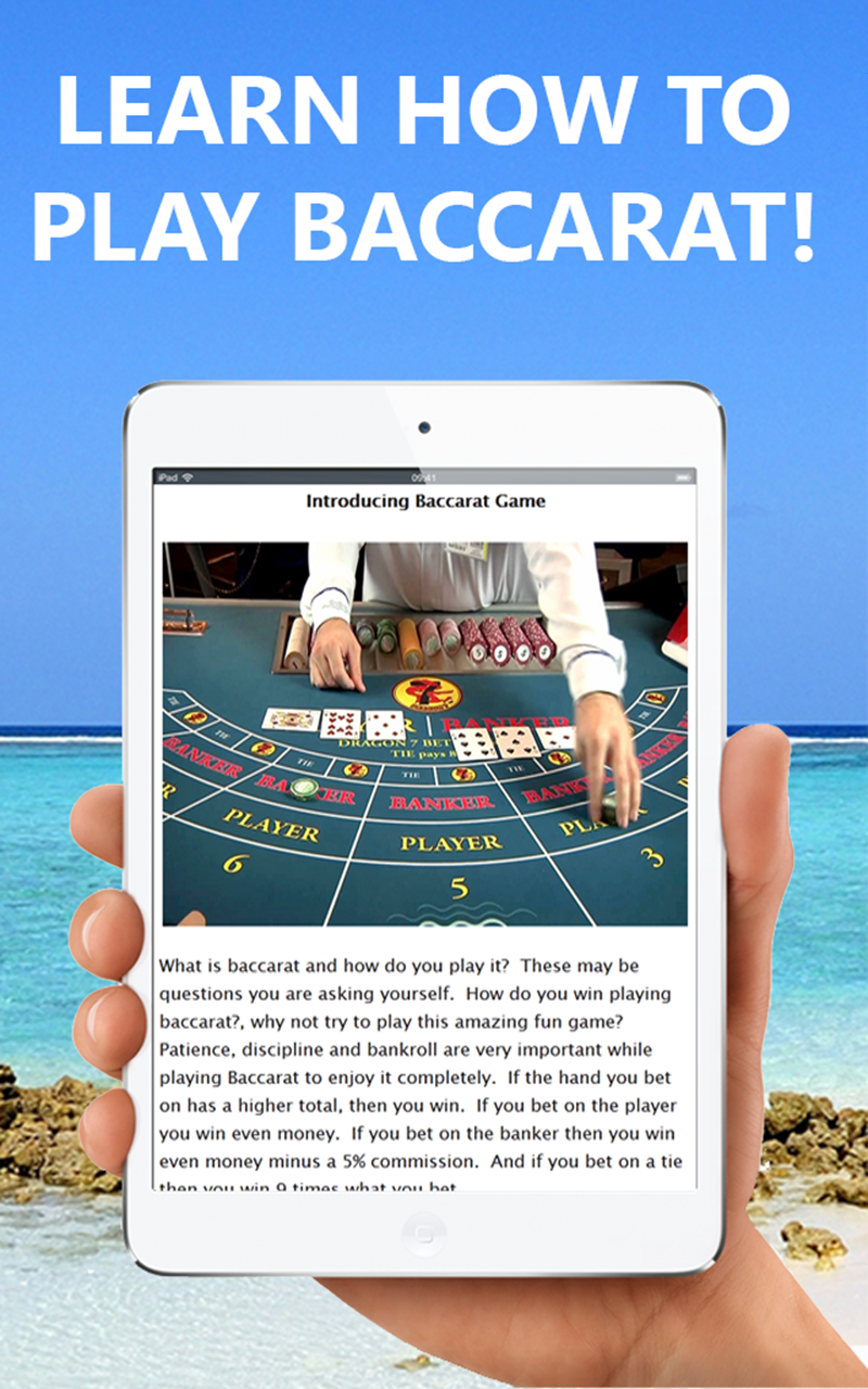 Baccarat Tutorial How to Play Baccarat - Beginner's Guide - App on Amazon Appstore