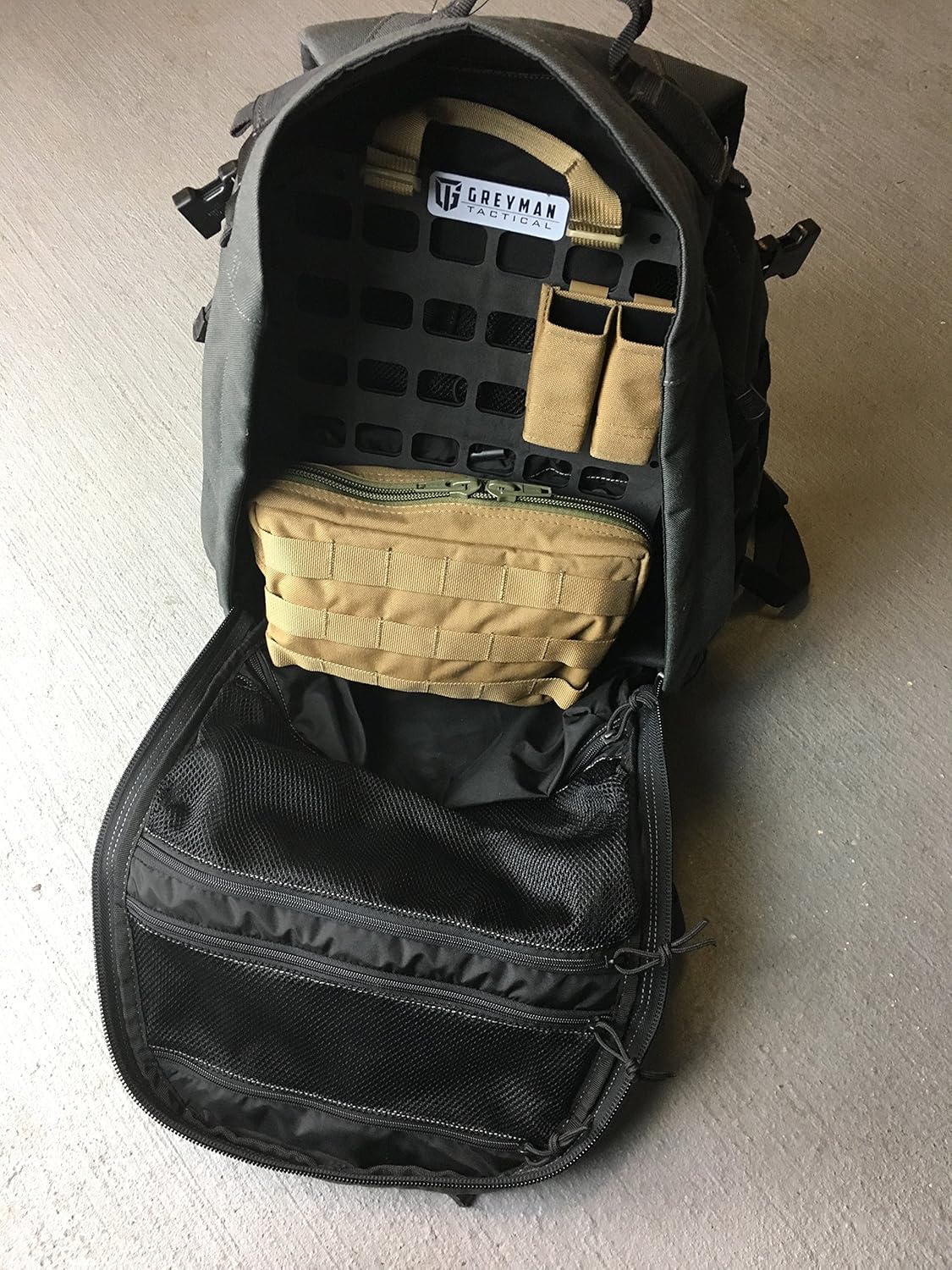 grey man tactical backpack