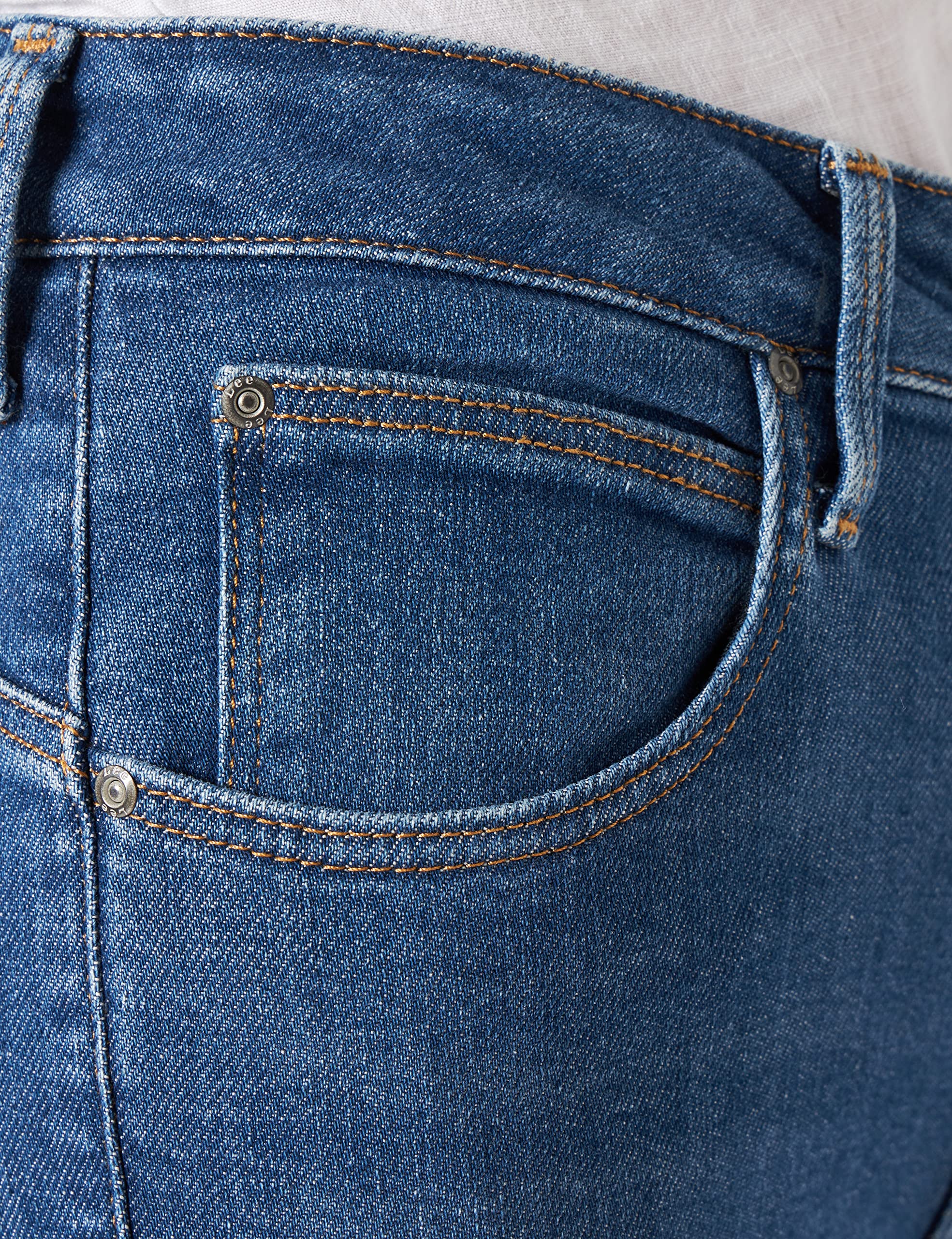 Lee - Jeans Donna - vestibilità Svasata a Vita Molto Alta - Flare Bo - Jackson Worn