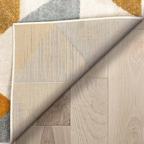 Miniatura 4 de Well Woven Isometry Alfombra triangular gris geométrico