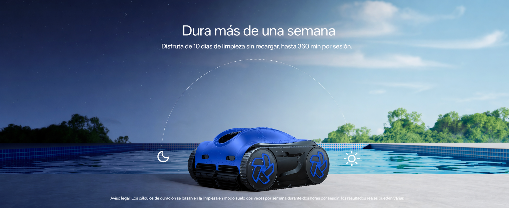 ¿Por qué elegir el limpiafondos iGarden K40?