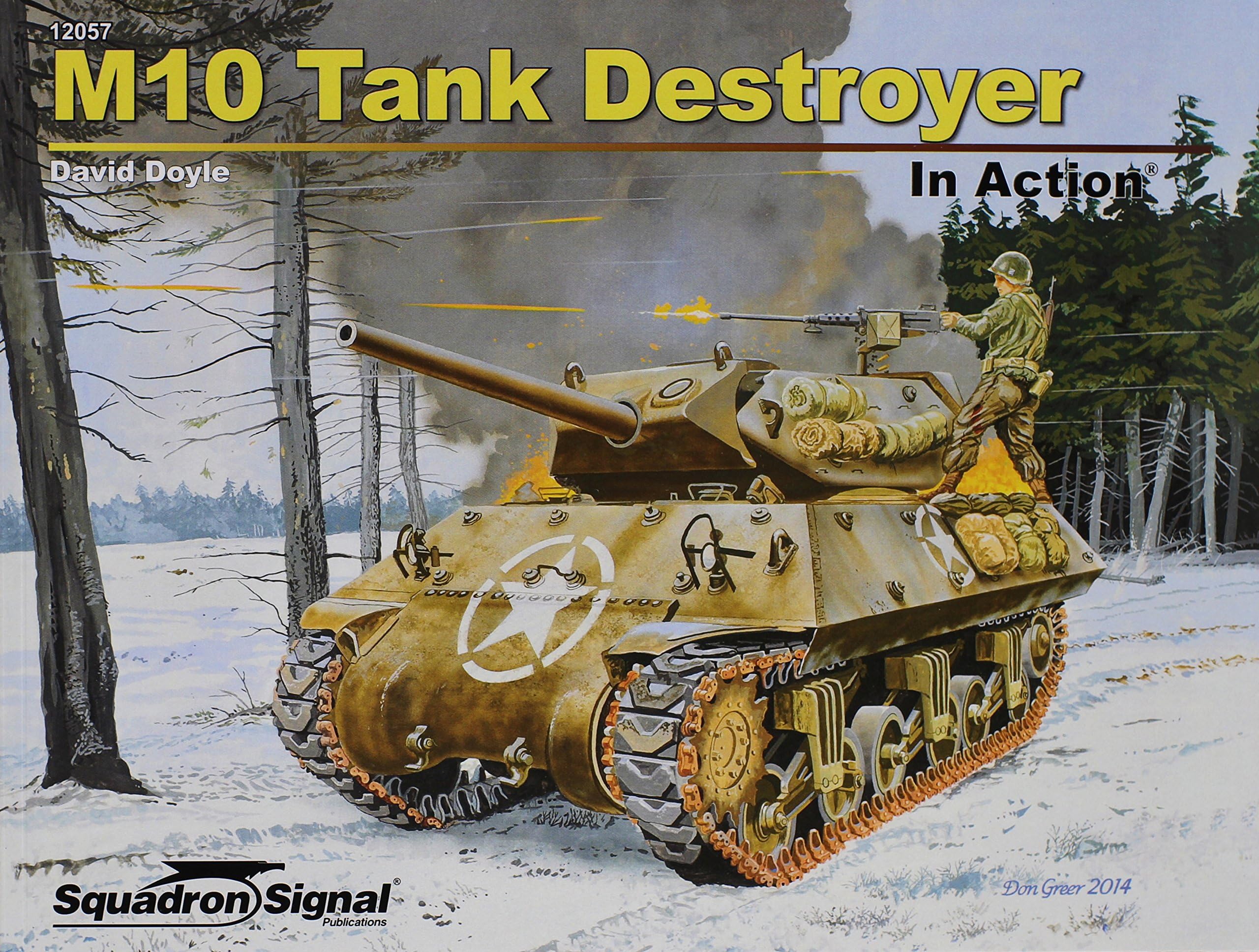 Squadron Products M10 Tank Destroyer in Action (SC) Squadron Signal Books Model Kit