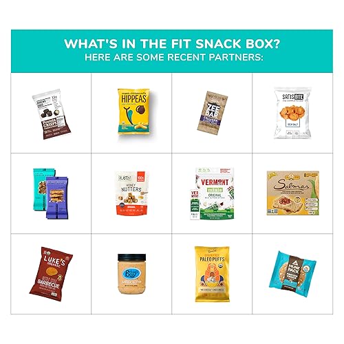 Fit Snack - Healthy Snack Subscription Box - The World’s Healthiest, Best-Tasting Brands, Monthly Workouts And Nutrition Tips. Wellness In A Box! #TOP1