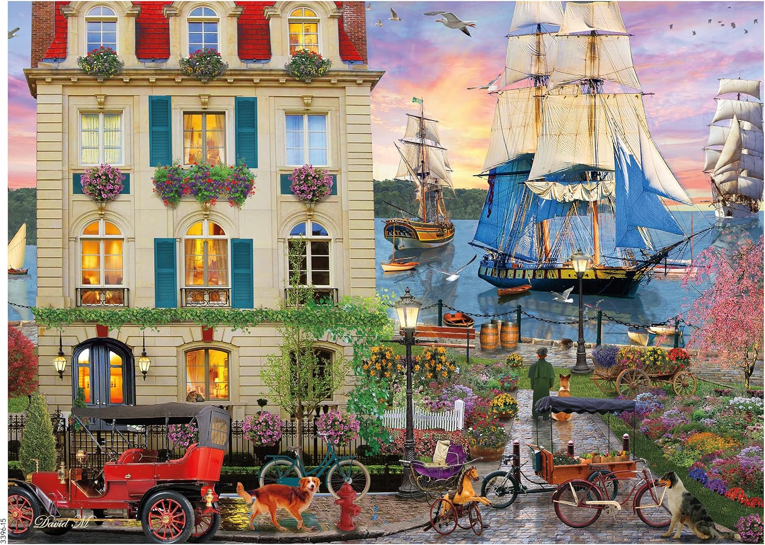 Buy Ceaco David Maclean Three Tall Ships 1000 Piece Jigsaw Puzzle