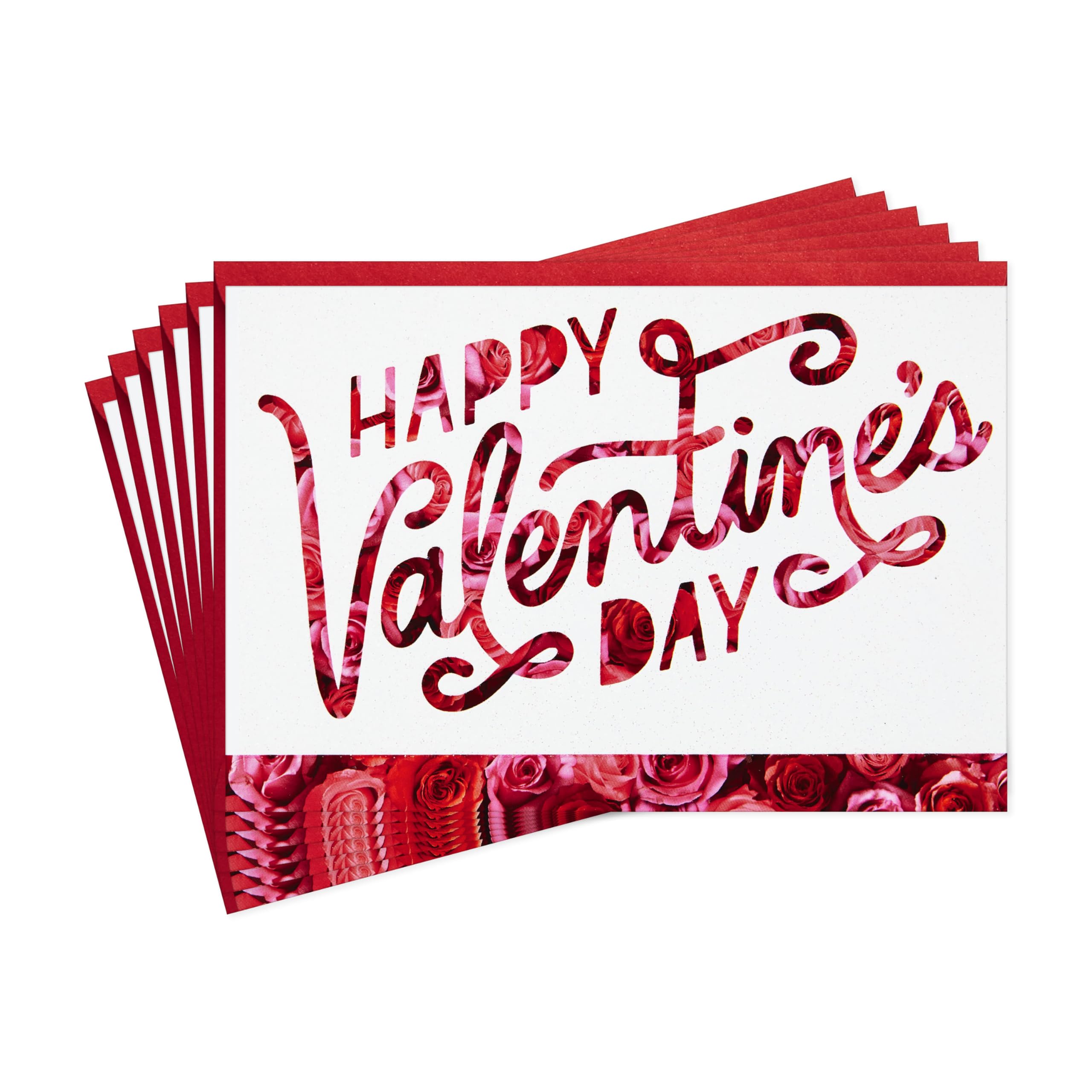 Hallmark Valentine's Day Cards, Simple Wish (Pack of 6 Cards with Envelopes)