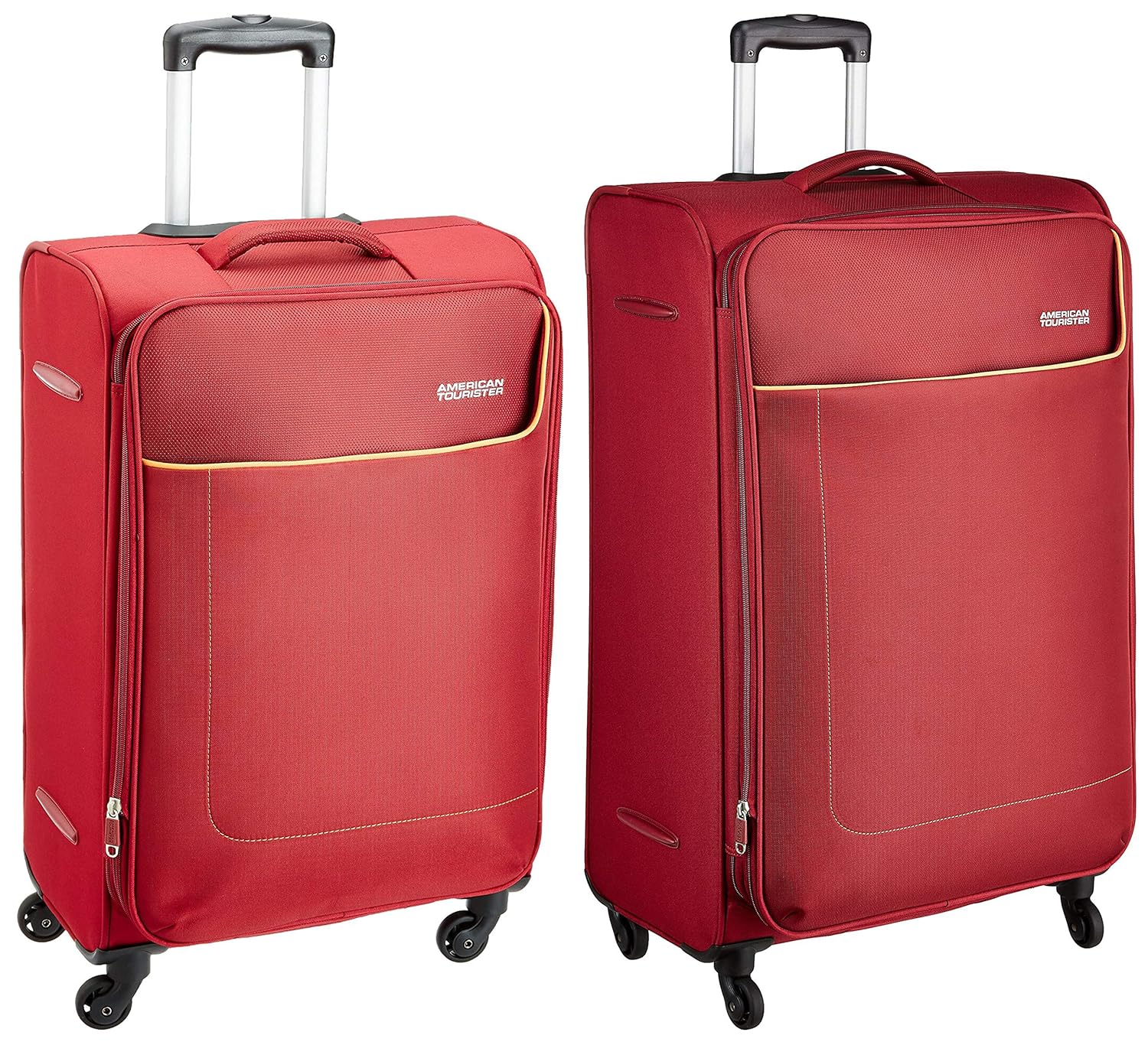 American Tourister Jamaica Polyester 58 cms Wine Red Softsided CarryOn