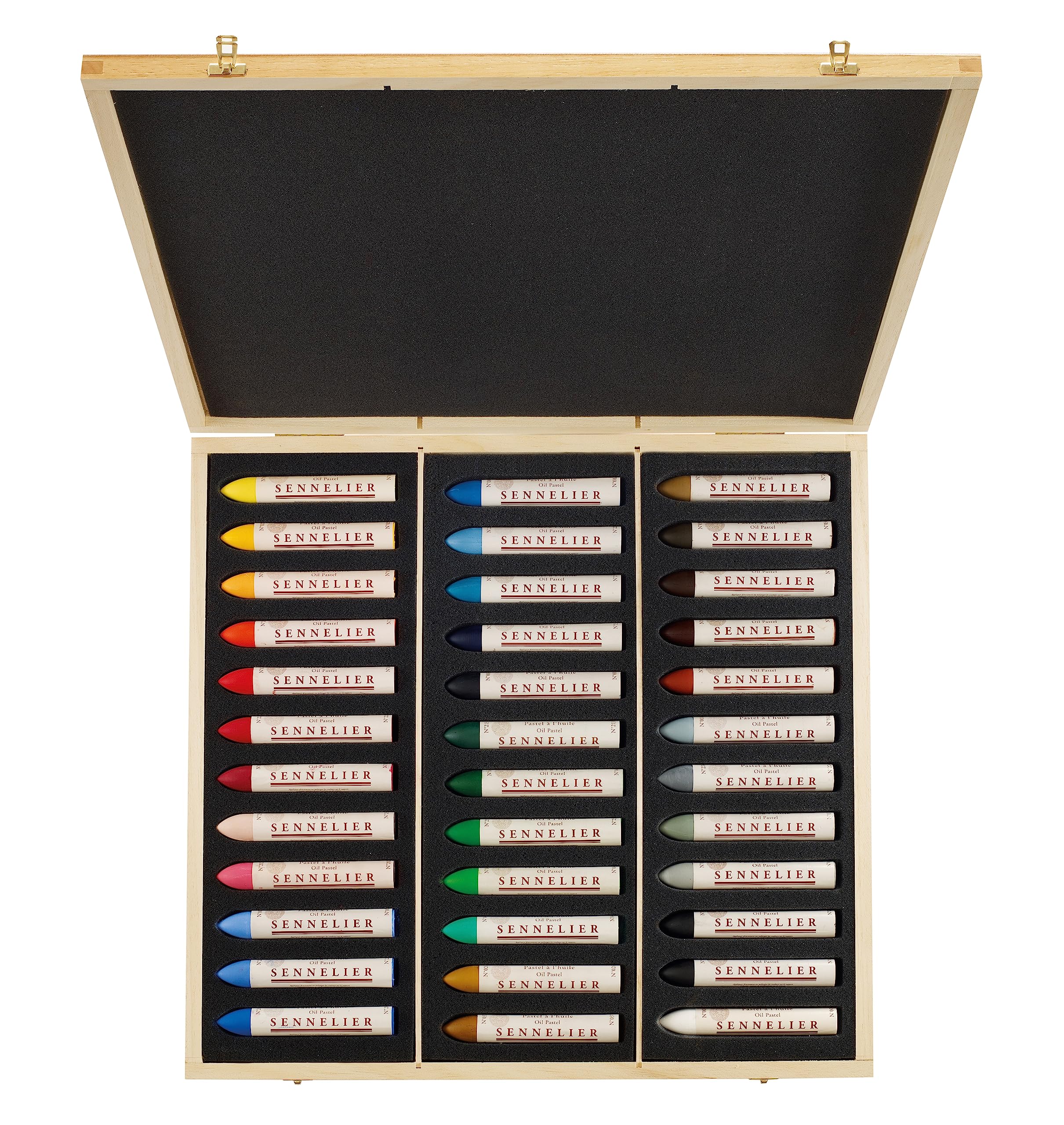 Sennelier Blue Oil Pastel Set of 36 - Large