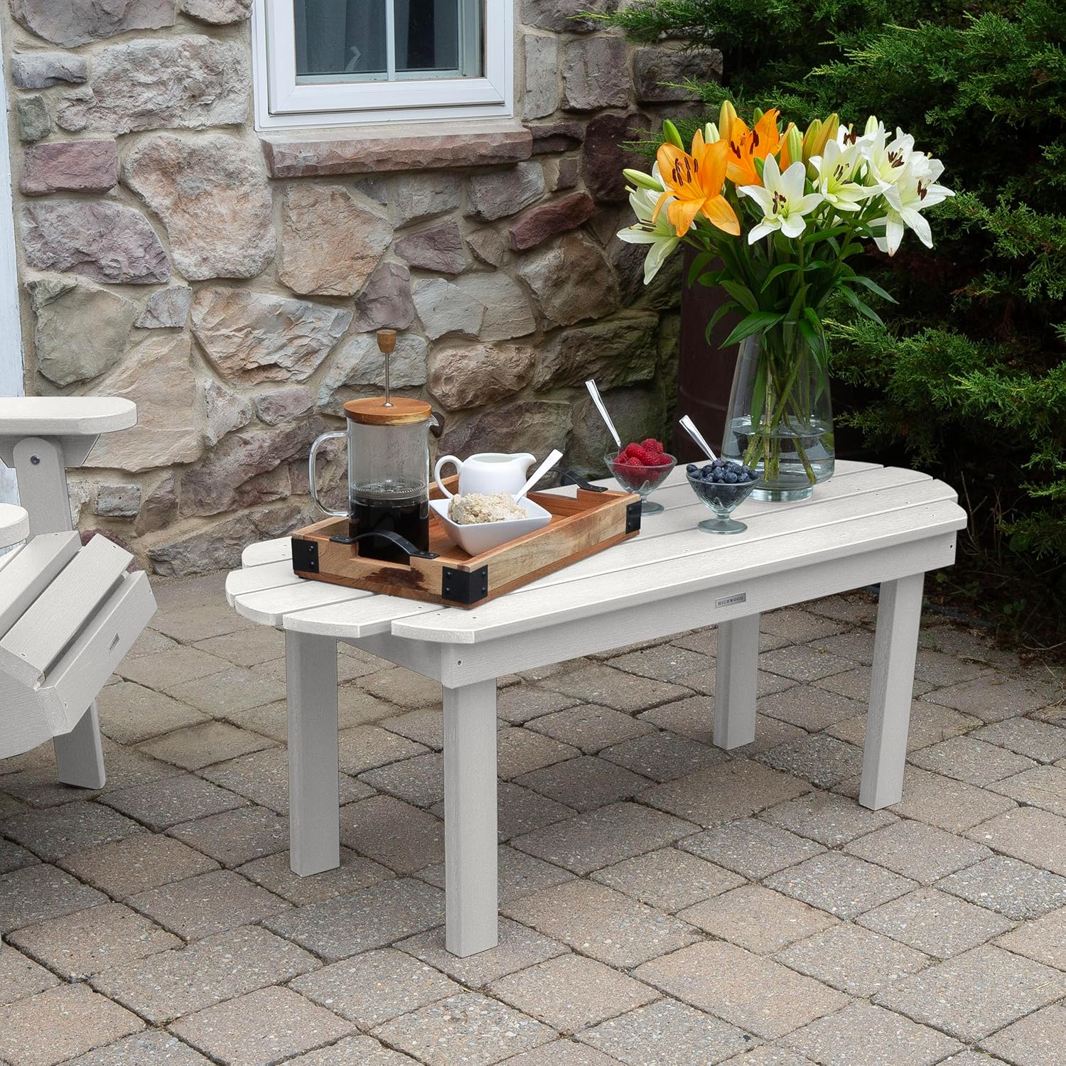 highwood Classic Westport Coffee Table, White