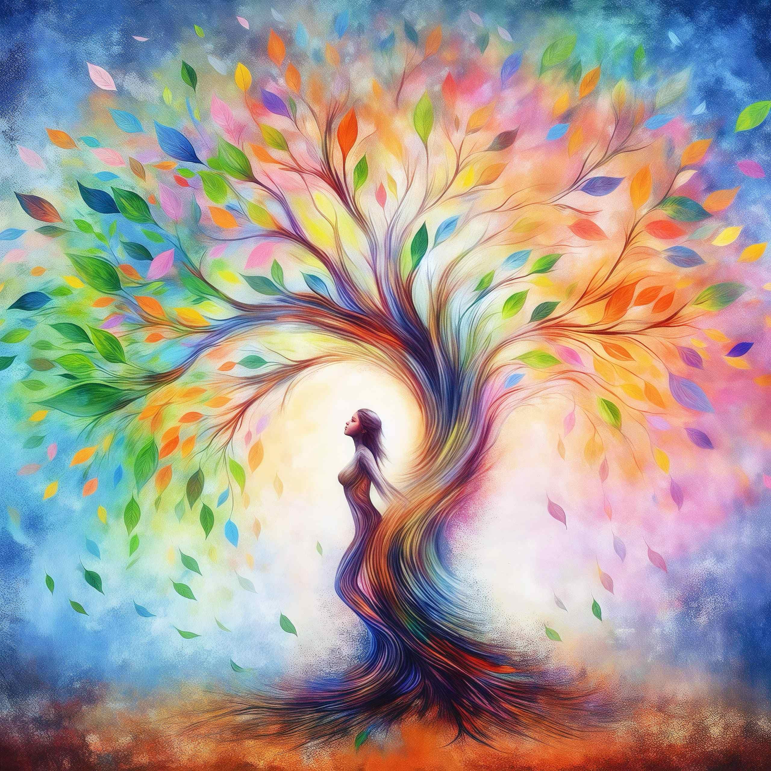 HKLIOPU Cross Stitch Kits for Adults-Tree of Life,11CT Printed Cross Stitch Kits,Stamped Embroidery Kits for Adults Wall Art Home Decoration 16x16inch (LZ049) — image 1