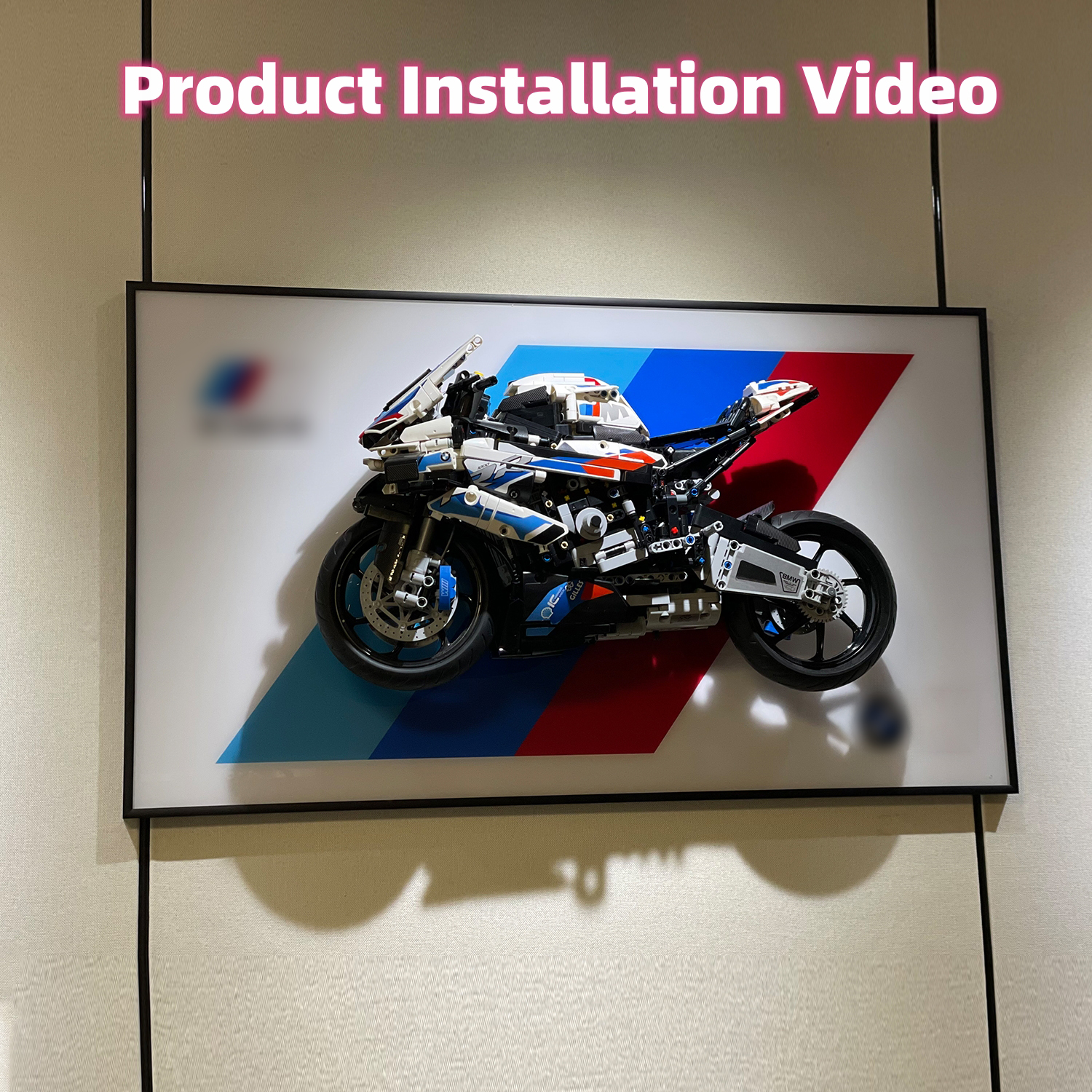 Amazon.com: iLuane Display Wallboard for LEGO Technic BMW M 1000