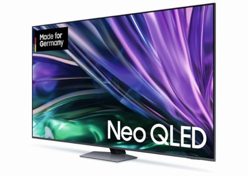 Samsung Neo QLED 4K QN85D UHD Fernseher 55 Zoll (138 cm), NQ 4K AI Gen2 Prozessor, HDR Mini LED TV, AI Upscaling, Smart TV, Dolby Atmos Sound, Gaming Hub, Motion Xcelerator 120Hz, Knox Security