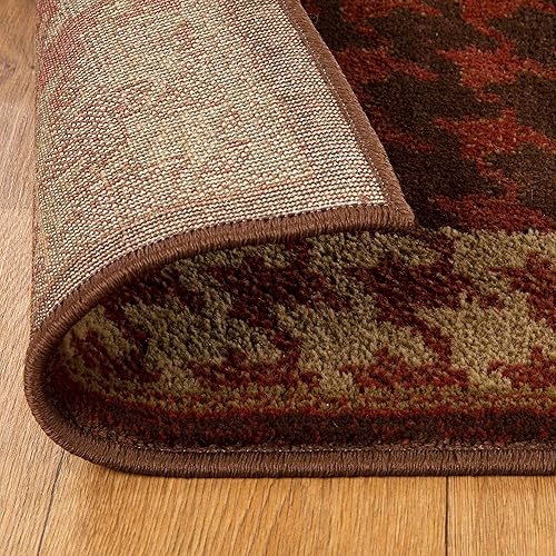 Miniatura 4 de SUPERIOR Alfombra de pasillo de interior de 2 pies 7 pulgadas x 8 pies con respaldo de yute, decoración moderna del piso para el hogar, pasillo,