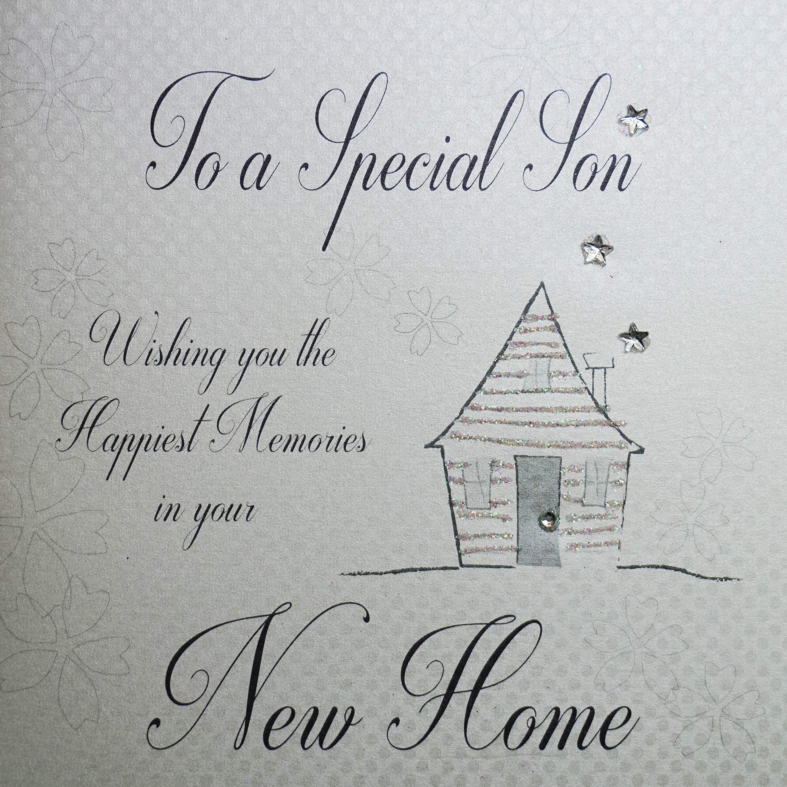 Handmade New Home Card, Special Son- Code SS252-S