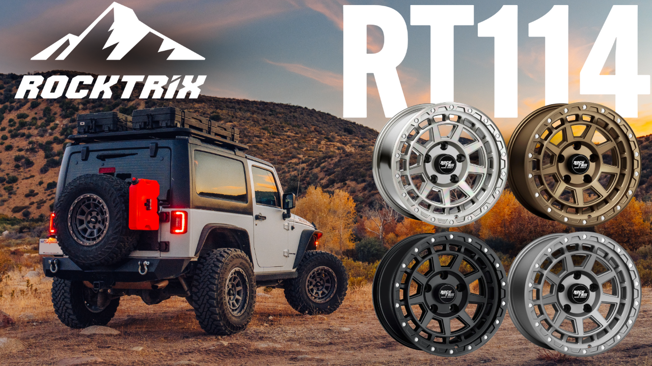 Amazon.com: RockTrix RT114 17 inch Wheel Compatible with