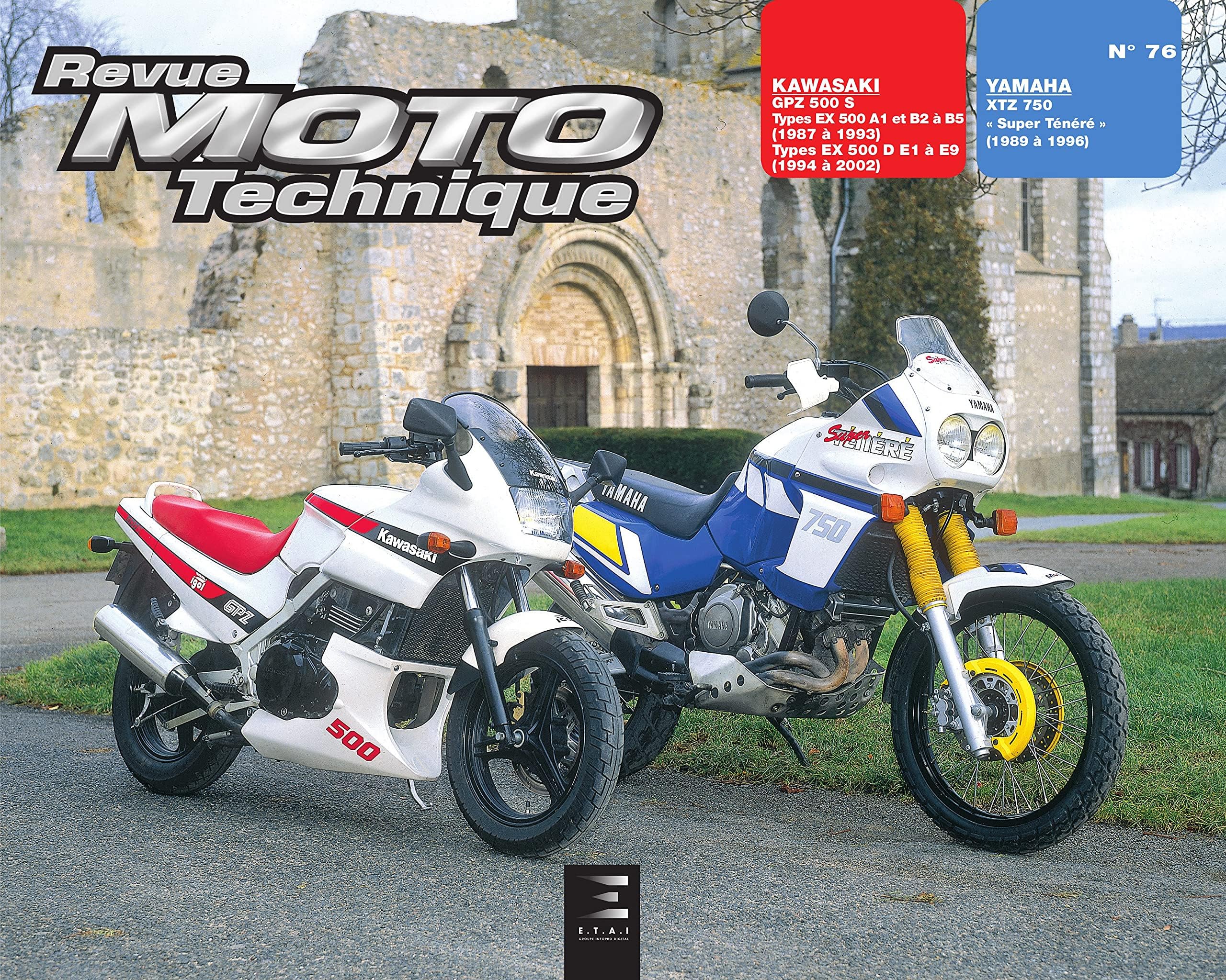RMT 76.5 KAWASAKI GPZ 500S/YAMAHA XTZ 750 S TENERE