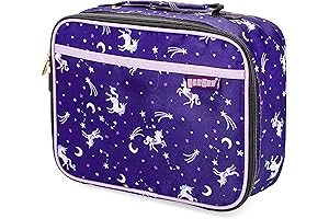Yumbox Lunch Bag for Kids - Purple Unicorn