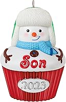 Vista 1 de Hallmark Keepsake Adorno de Navidad 2023, magdalena de hijo, regalos familiares