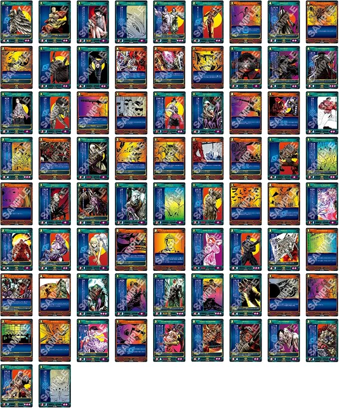 Tea Zeees Ninja Slayer Trading Card Juego Booster Pack x8 miniatura 2