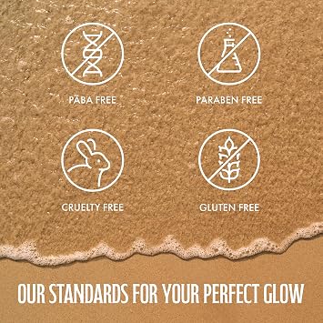 Brown Sugar Dipped in Dark Tanning Lotion, Double Dark 400X Bronzer with Hyaluronic Acid, Collagen & Tattoo Enhancers, 7.5 Fl Oz