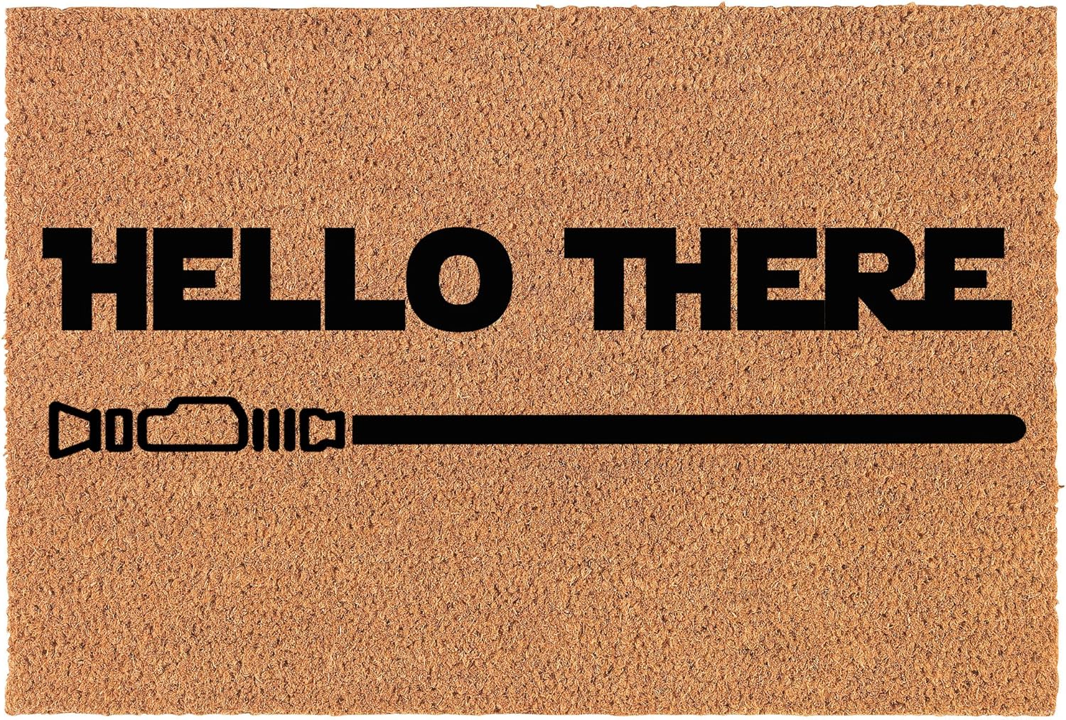 Welcome Doormat Coco Coir Door Mat Hello There (30" x 18")