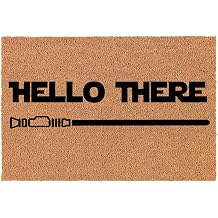 Welcome Doormat Coco Coir Door Mat Hello There 30" x 18"