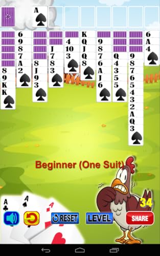 Spider Solitaire Games Pack Free Fowl Farm – vue 4