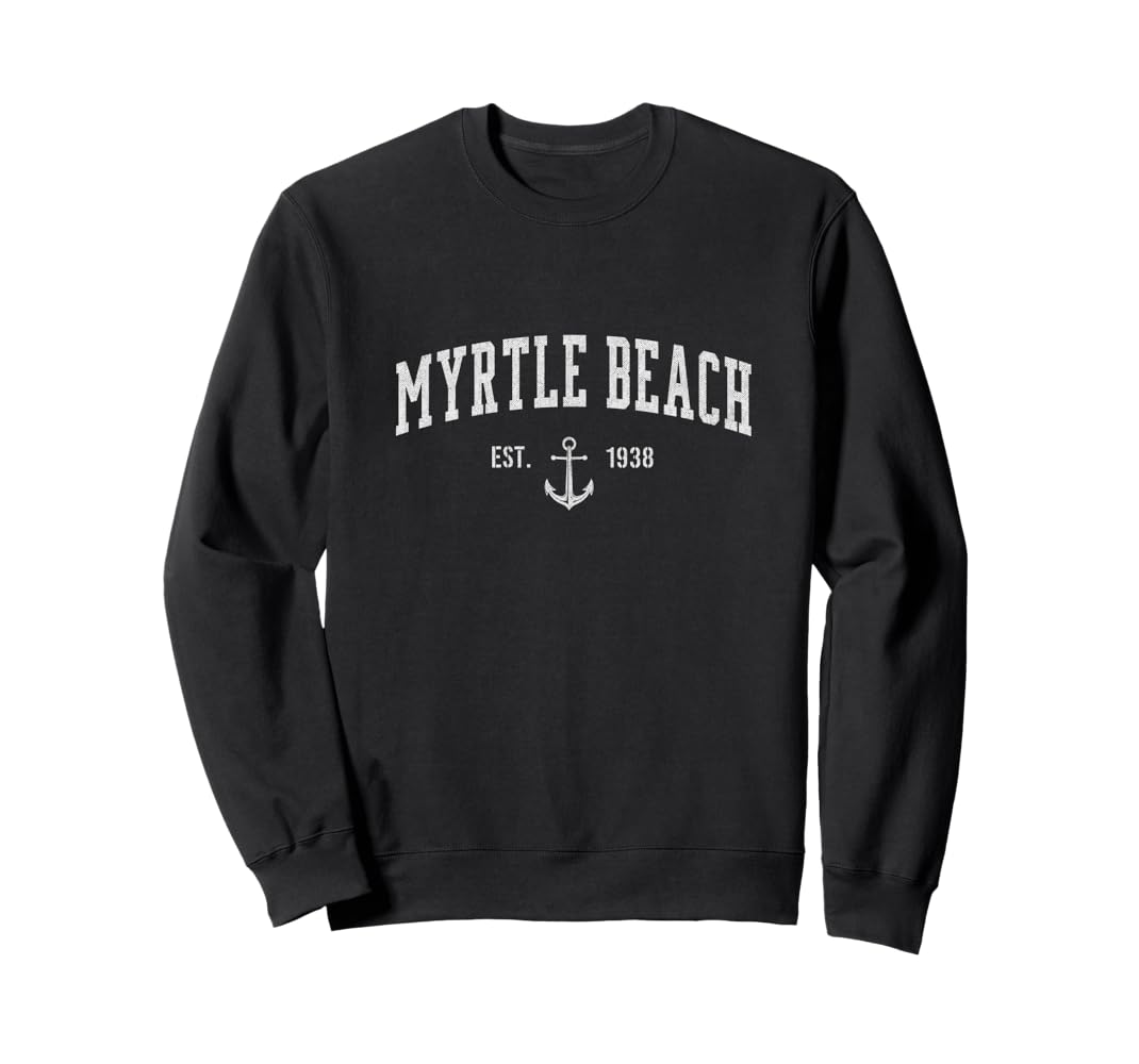 Beach Hoodies Myrtle Beach South Carolina Color Loop Hoodie