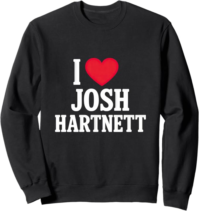 I Love Josh Hartnett – Retro Heart Fan Art Sweatshirt