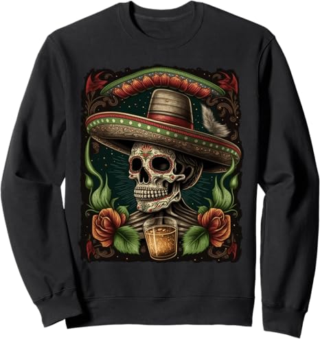 Cinco De Mayo Sugar Skull Tees and Gifts