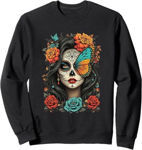 Día-de-los-Muertos Day-of-the-Dead Fiesta Apparel