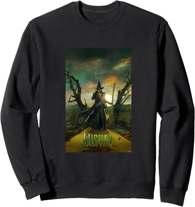 ウィキッド: For Good Elphaba Yellow Brick Road Poster トレーナー Tシャツ パーカー