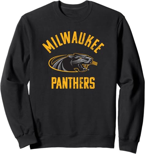Sudadera grande UW Milwaukee Panthers Panthers, Negro -